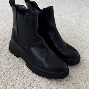 Old Navy Black Combat Boots